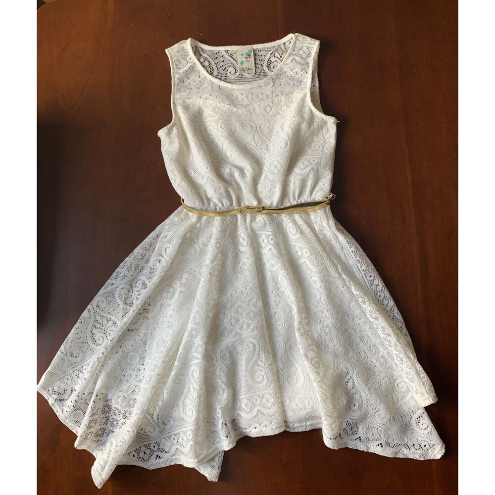 lily bleu girl size 12 dress EUC